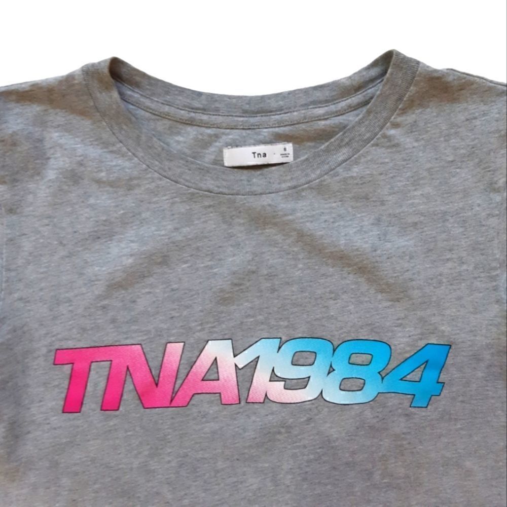 TNA 1984 Retro 80s Synthwave Style Tee - Picture 2 of 7